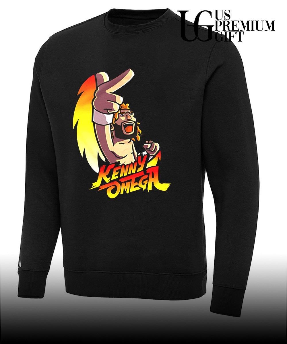 Kenny Omega Street Fighter shirt