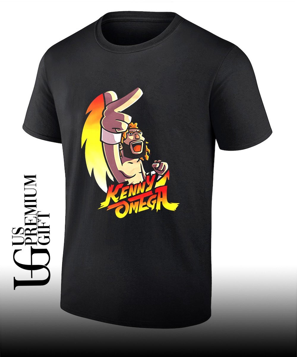 Kenny Omega Street Fighter shirt
