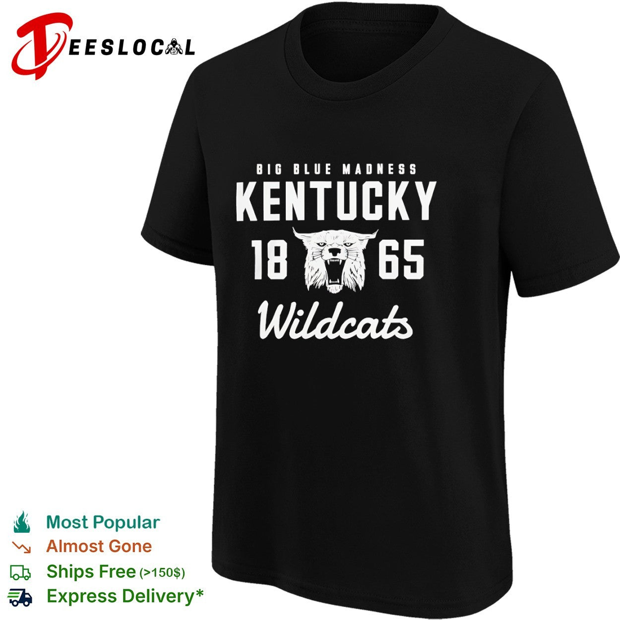 Kentucky Wildcats Big Blue Madness 1865 shirt
