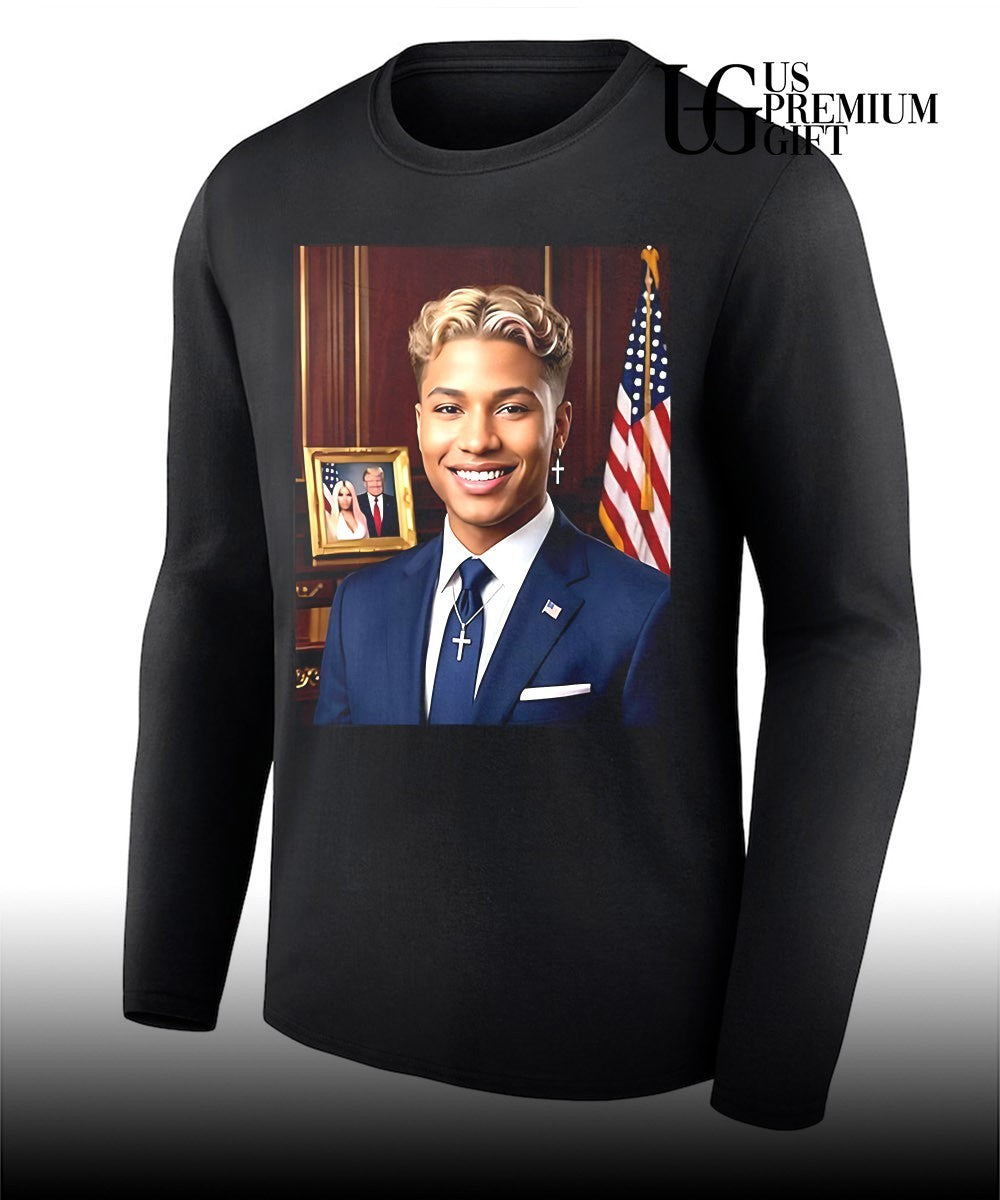Kenzo J. Trump portrait shirt