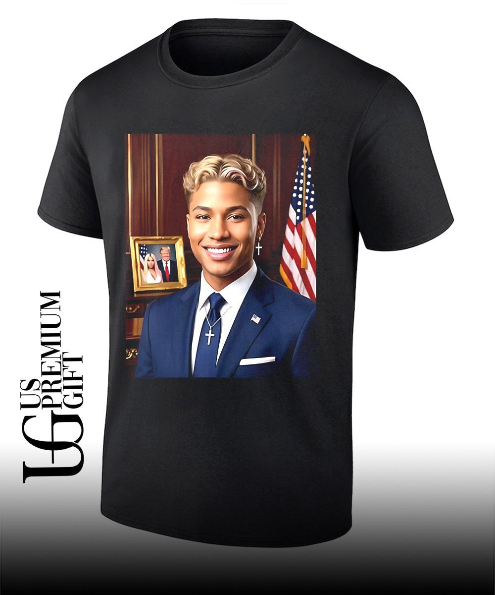 Kenzo J. Trump portrait shirt