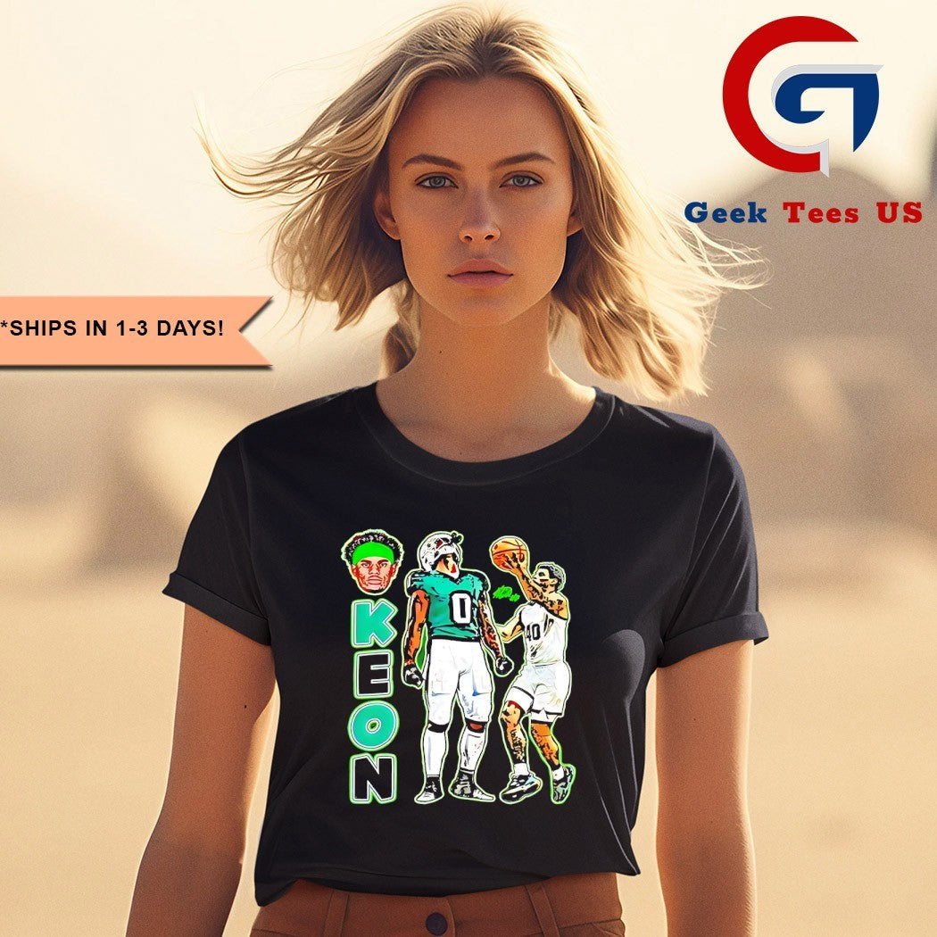 Keon Coleman Michigan State Spartans football shirt
