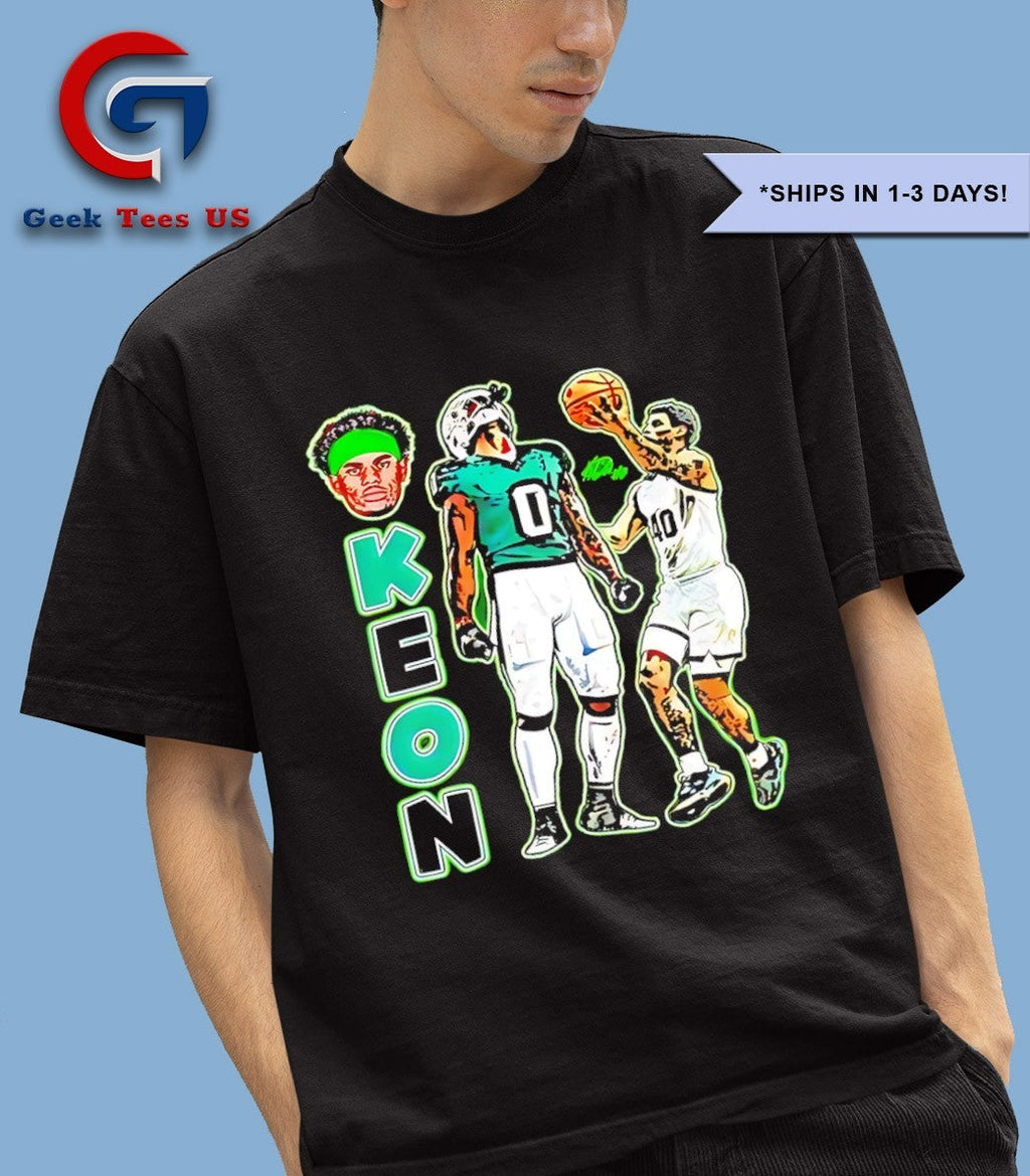 Keon Coleman Michigan State Spartans football shirt