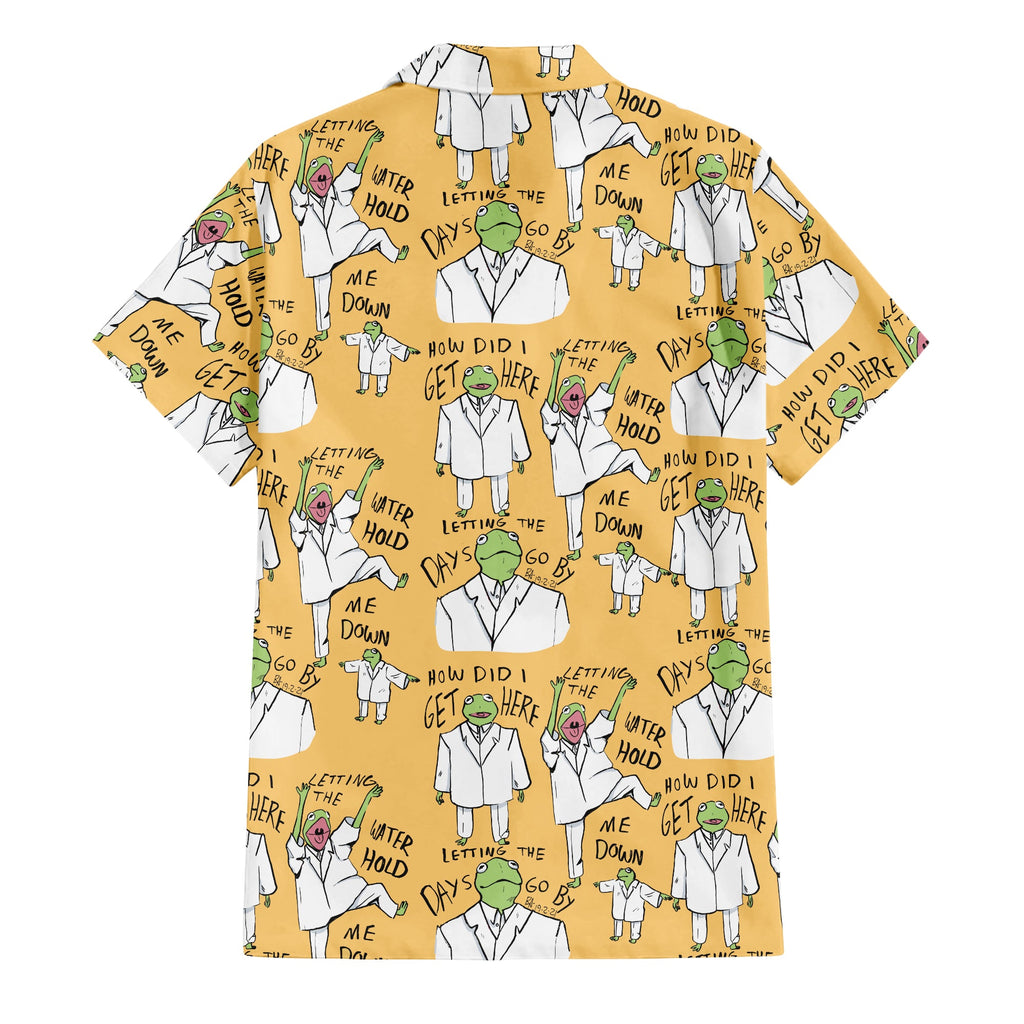 Kermit Singing Once In A Lifetime Hawaiian Shirt