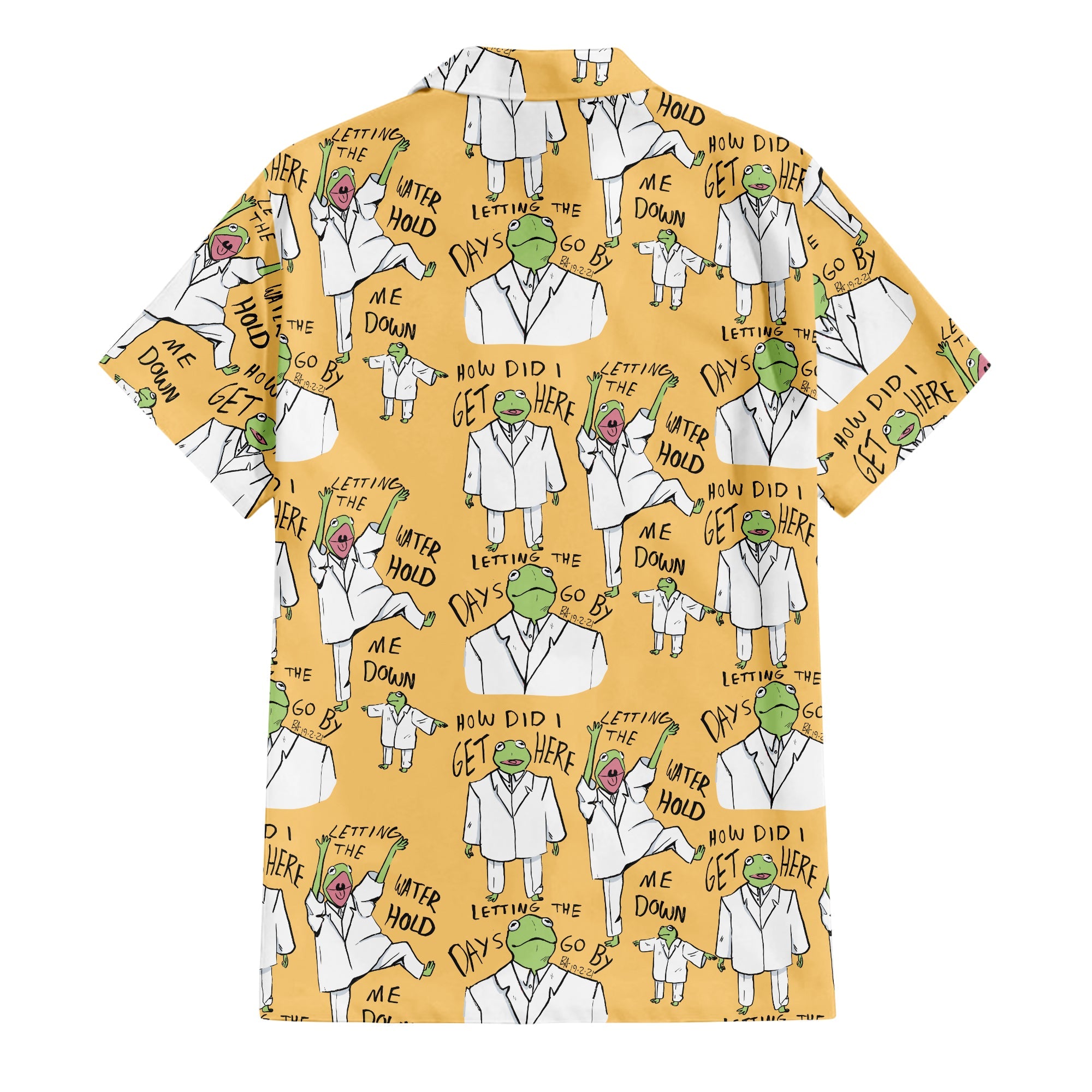 Kermit Singing Once In A Lifetime Hawaiian Shirt