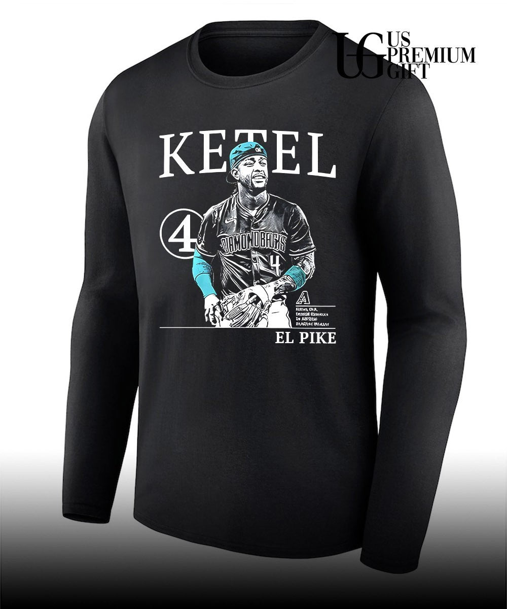 Ketel Marte Arizona Diamondbacks baseballl El Pike shirt