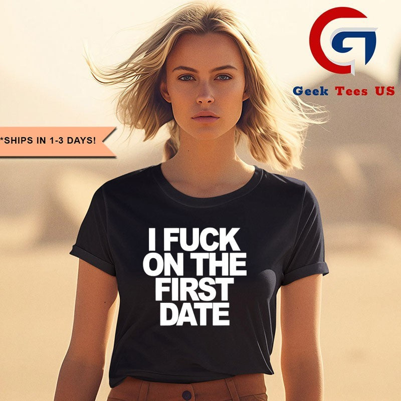 Kevin Durant wearing I fuck on the first day shirt