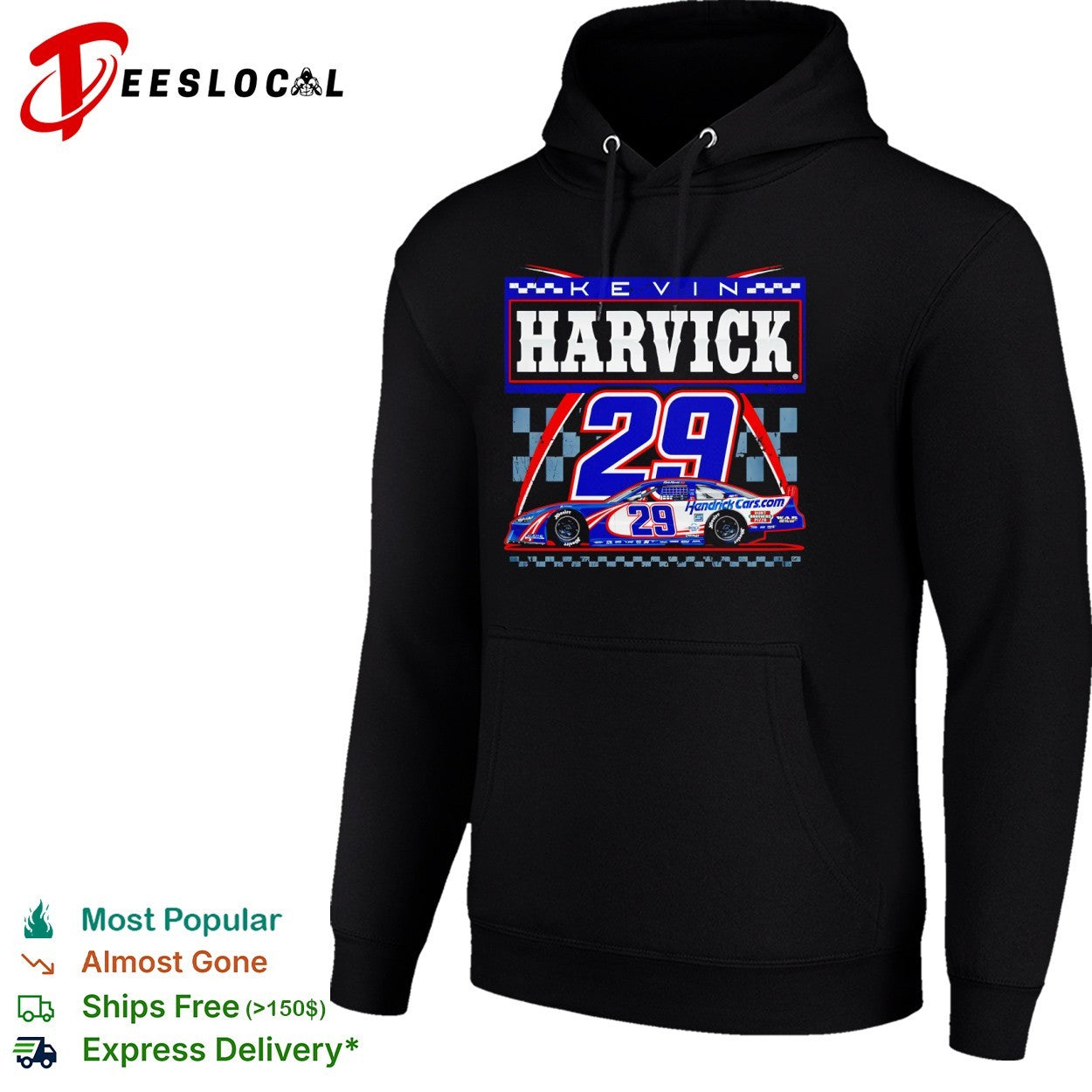 Kevin Harvick 29 Hendrick Carscom NASCAR Racing Team Racing shirt