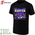 Kevin Harvick 29 Hendrick Carscom NASCAR Racing Team Racing shirt