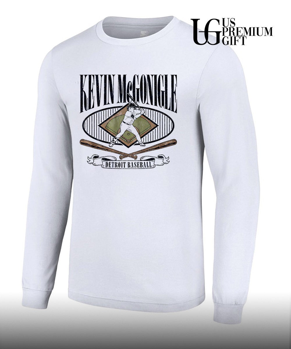 Kevin McGonigle Detroit Tigers baseball Diamond Standouts vintage shirt