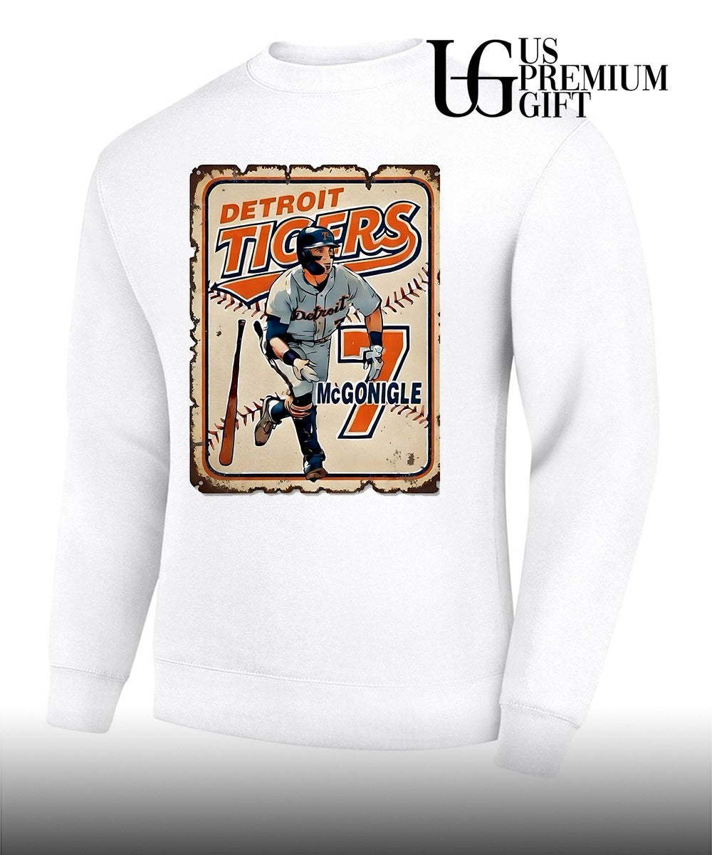 Kevin McGonigle Detroit Tigers baseball vintage shirt