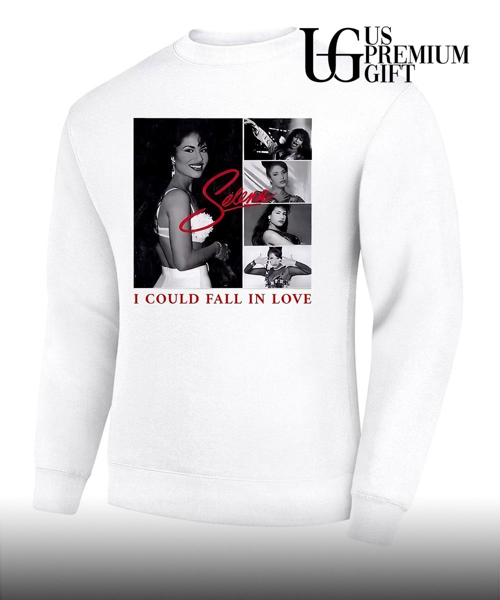 Kevin wearing Selena I Could Fall In Love shirt