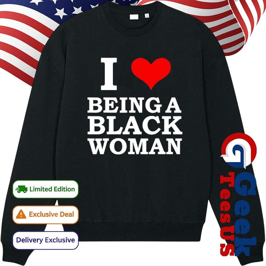 Killa Yonna I love being a black woman shirt