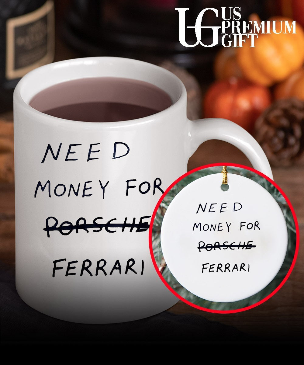Kim Kardashian wearing Need Money For Ferrari shirt