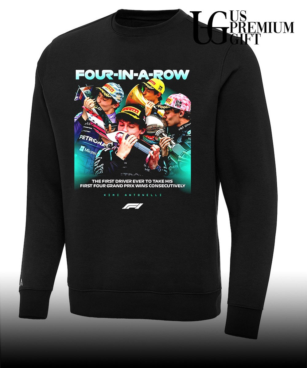 Kimi Antonelli Formula 1 Four In A Row Canadian Grand Prix 2026 graphic shirt