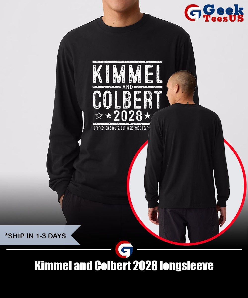 Kimmel and Colbert 2028 shirt
