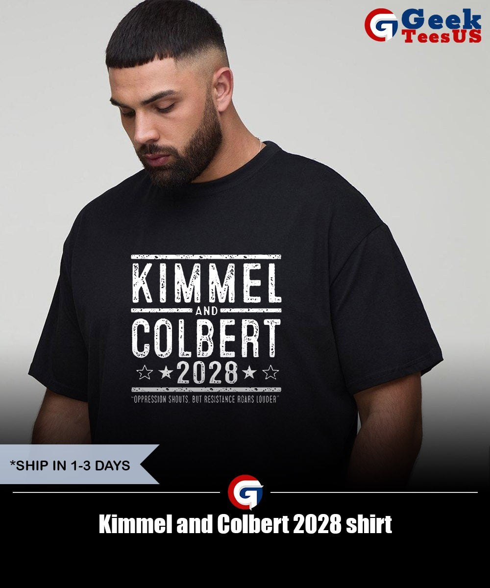 Kimmel and Colbert 2028 shirt