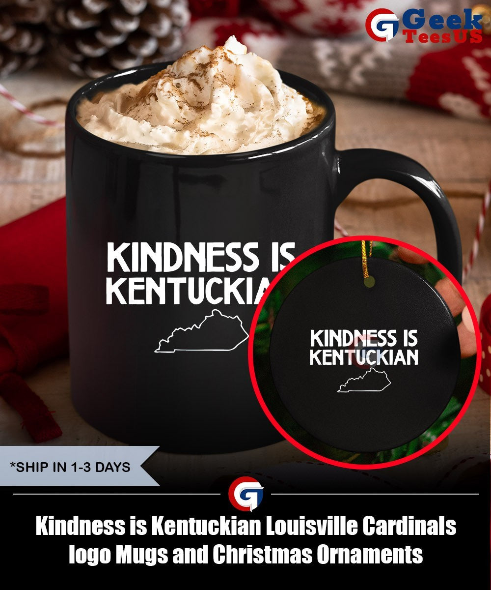 Kindness is Kentuckian Louisville Cardinals logo shirt