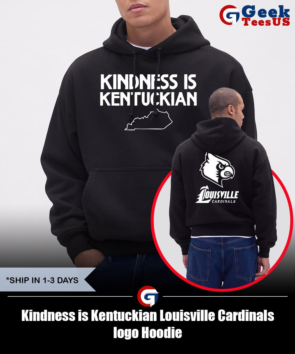 Kindness is Kentuckian Louisville Cardinals logo shirt