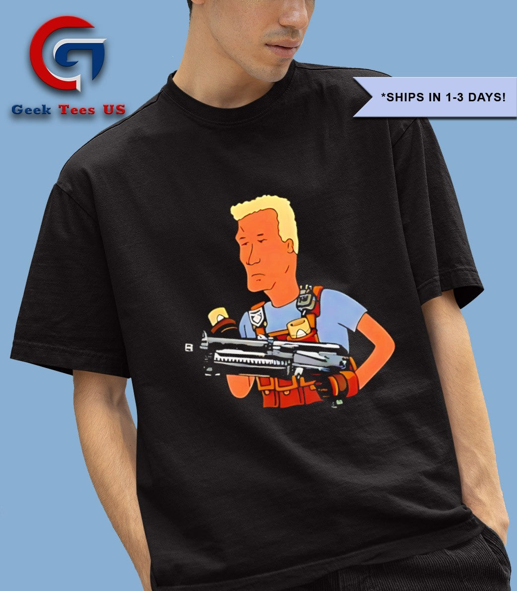 King Of The Hill Tactical Boomhauer T-shirt