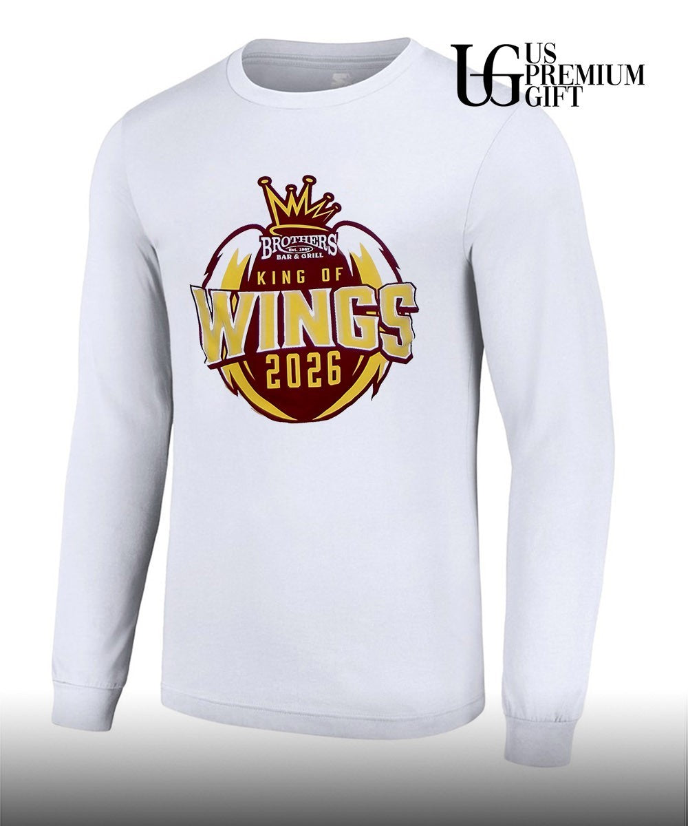King of Wings 2026 Brothers Bar & Grill logo shirt