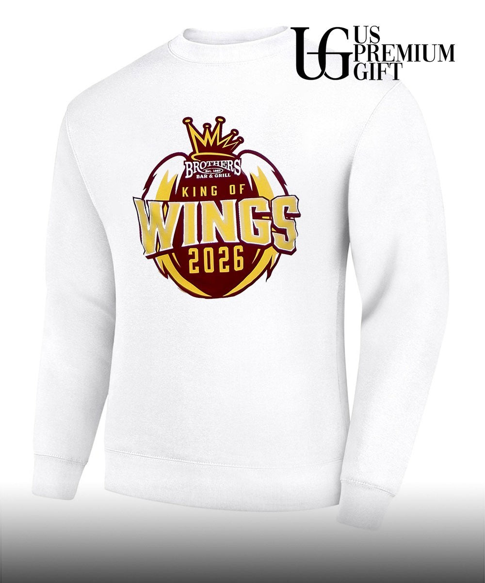 King of Wings 2026 Brothers Bar & Grill logo shirt