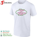 King of having fun oval badge logo shirt