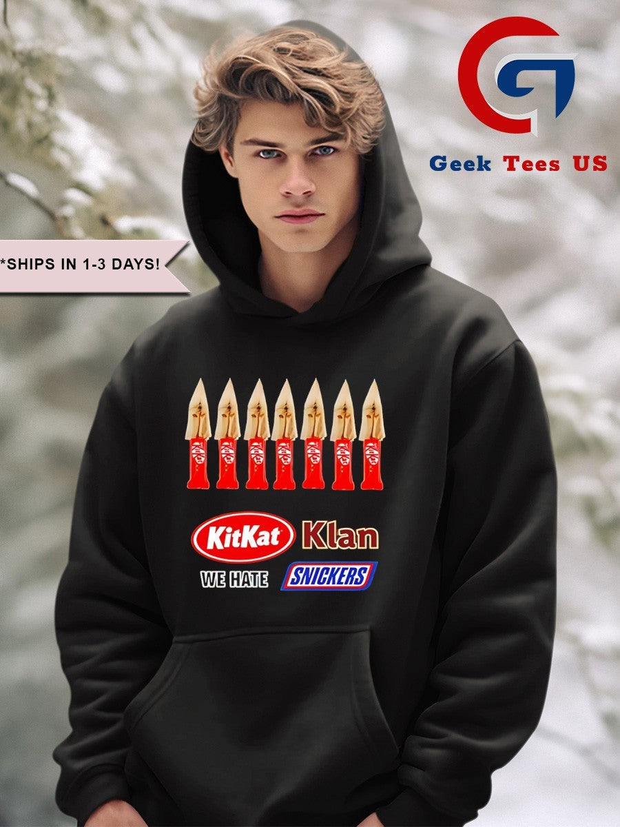 Kit Kat Klan We Hate Snickers shirt