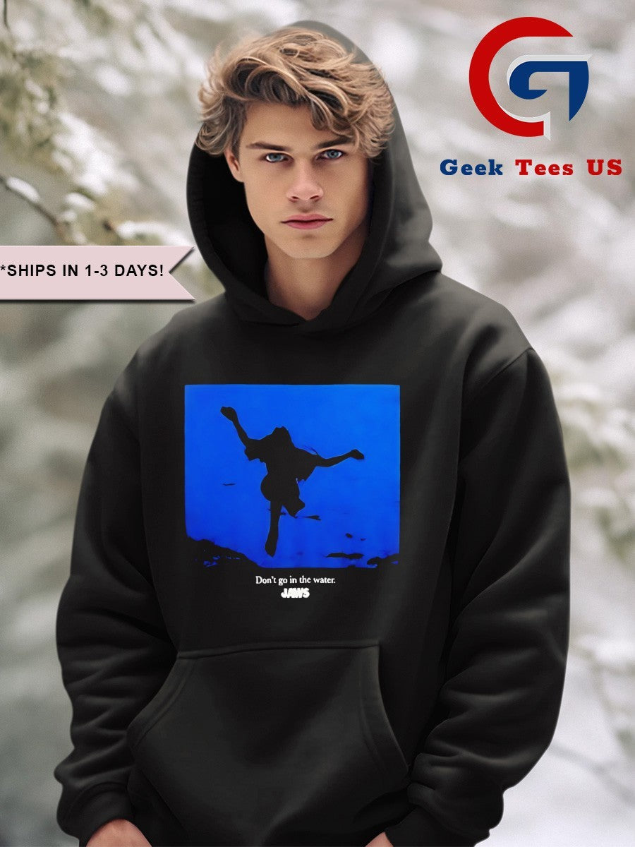 Kith for Jaws don’t go in the water quote shirt