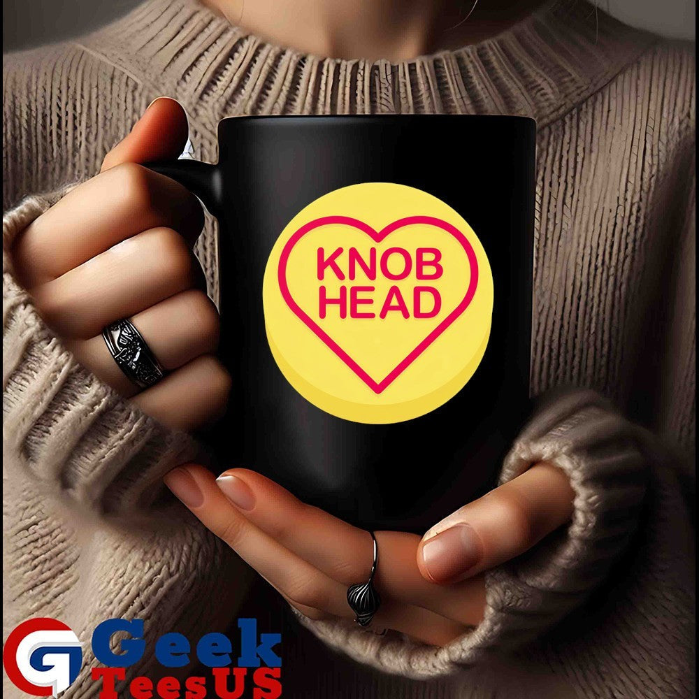 Knob head love hearts shirt