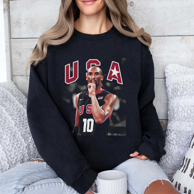 Kobe Bryant Celebration USA Basketball Signature T Shirt