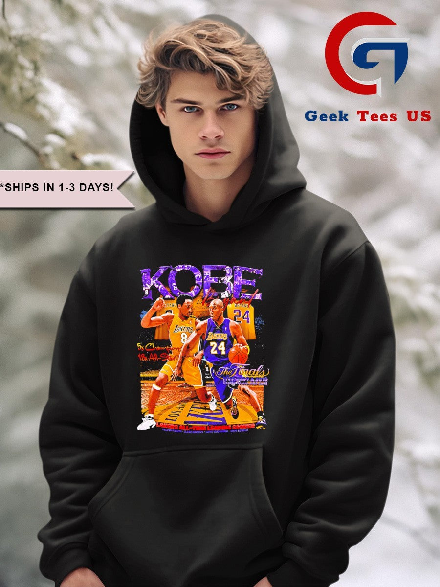 Kobe Bryant Los Angeles Lakers 5X Champion 18X All Star graphic shirt