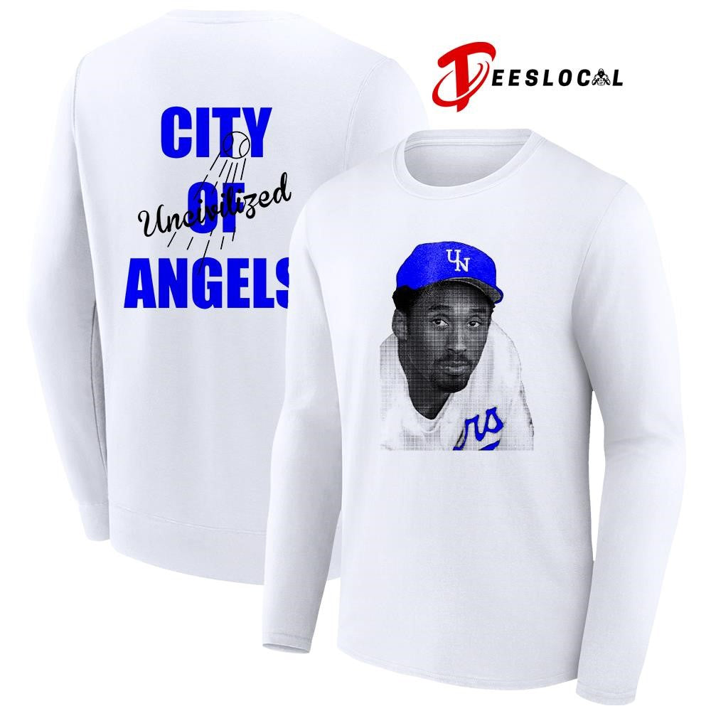 Kobe Bryant city of angels portrait shirt