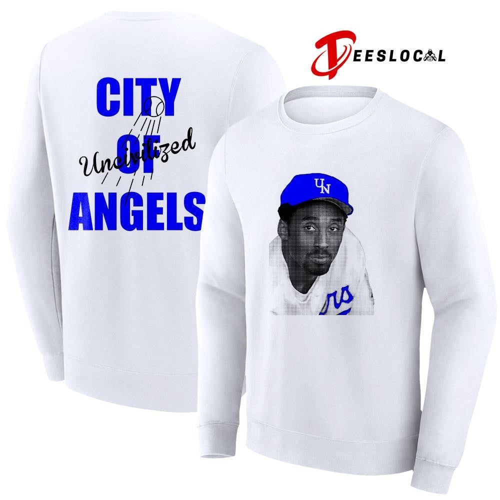 Kobe Bryant city of angels portrait shirt
