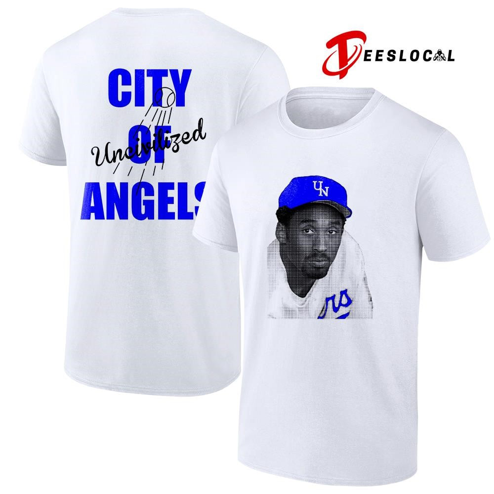 Kobe Bryant city of angels portrait shirt