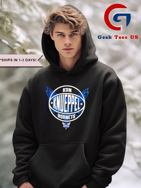 Kon Knueppel Charlotte Hornets Basketball logo shirt