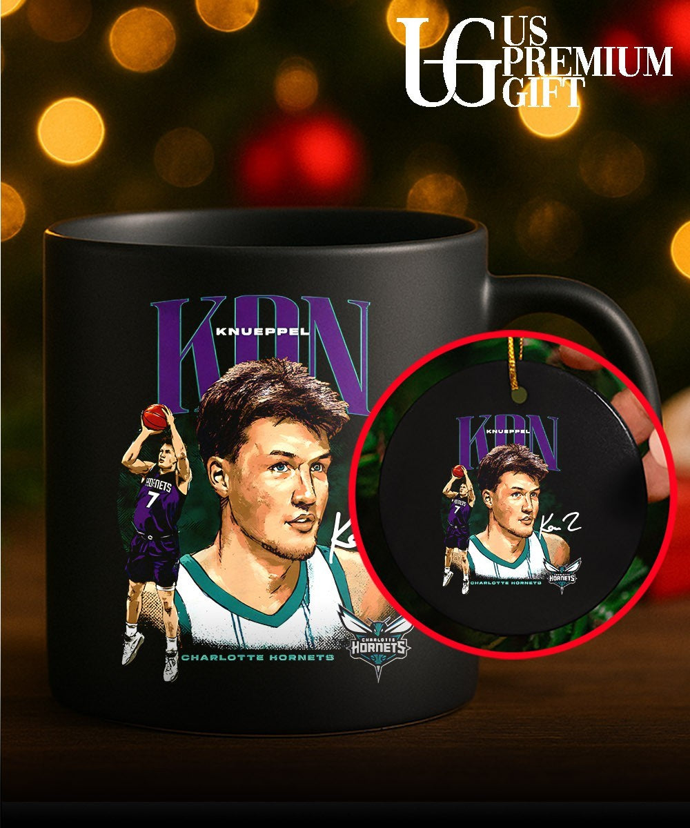 Kon Knueppel Charlotte Hornets NBA 2026 signature graphic shirt