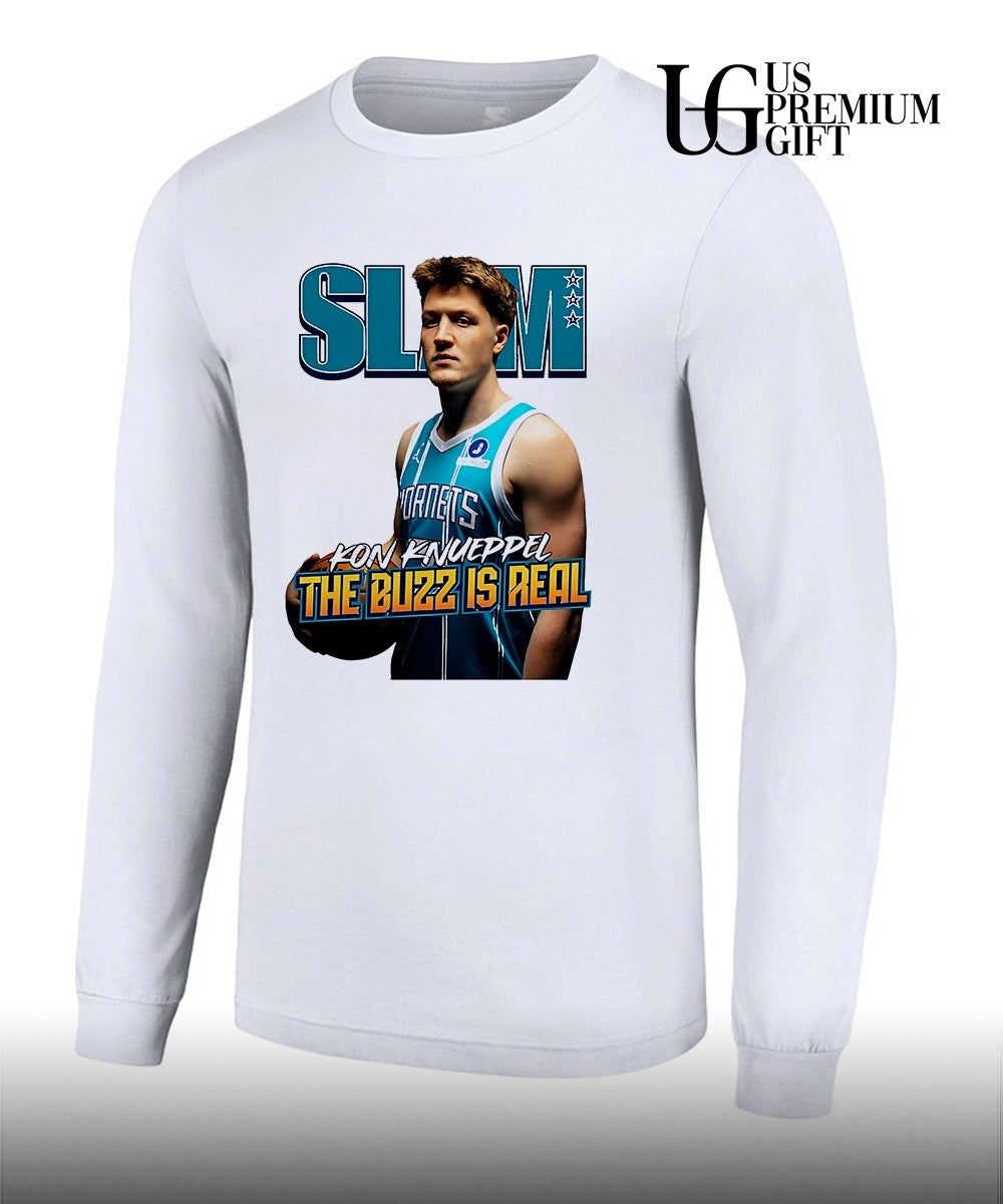 Kon Knueppel The Buzz Is Real Charlotte Hornets NBA Slam shirt