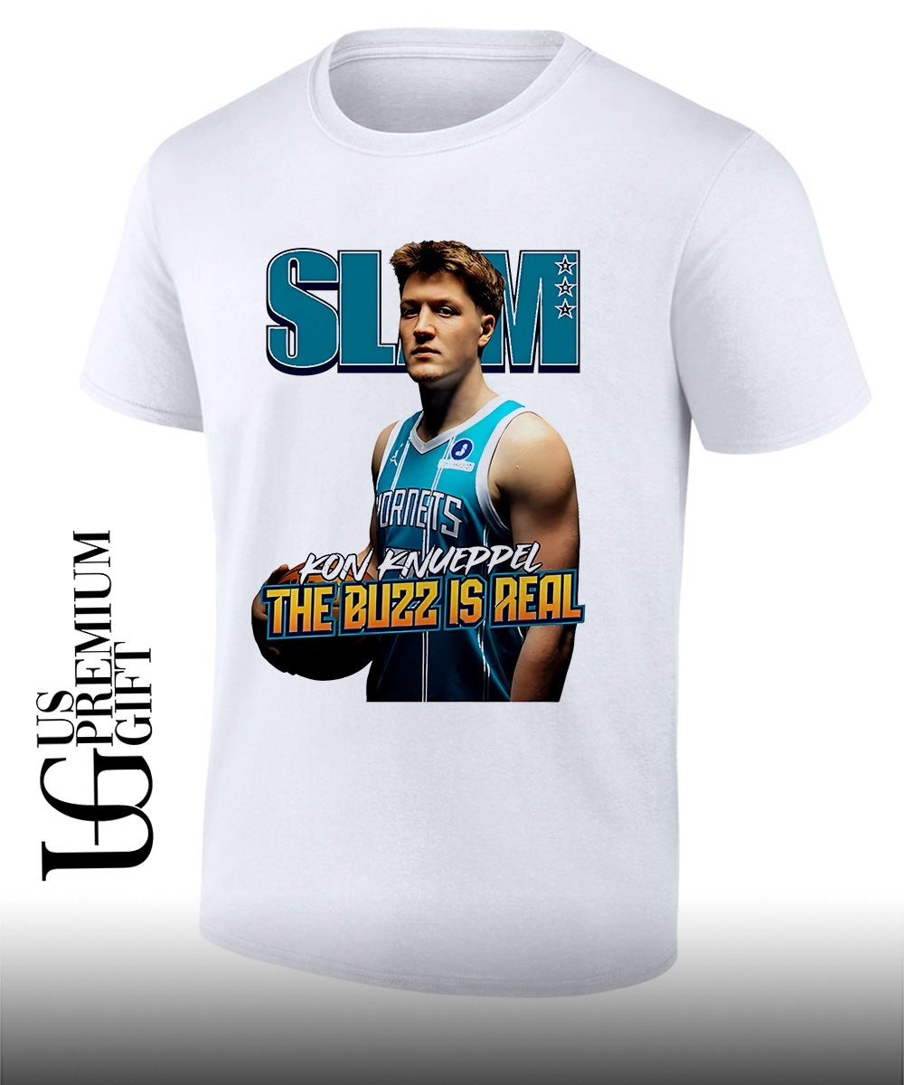 Kon Knueppel The Buzz Is Real Charlotte Hornets NBA Slam shirt