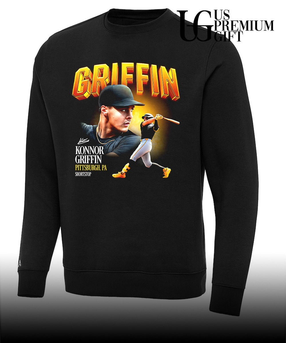 Konnor Griffin Pittsburgh Pirates baseball debut signature shirt
