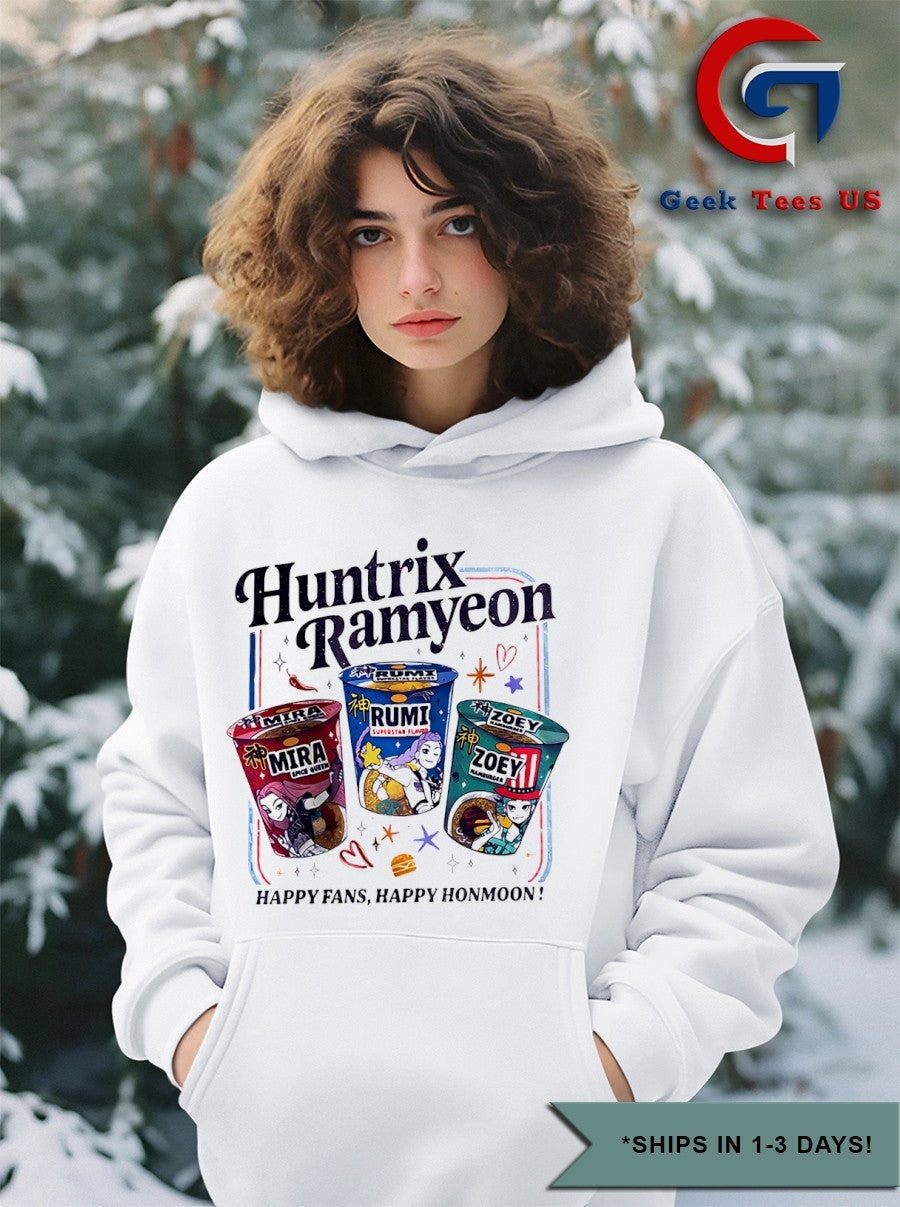 Kpop Demon Hunter Huntrix Ramyeon shirt