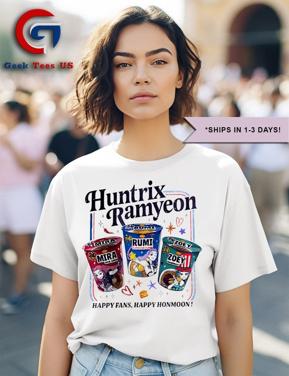 Kpop Demon Hunter Huntrix Ramyeon shirt