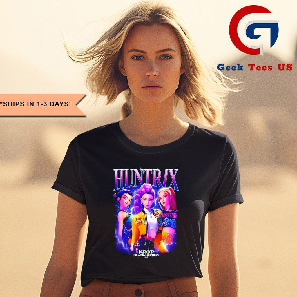Kpop Demon Hunter Huntrix graphic shirt
