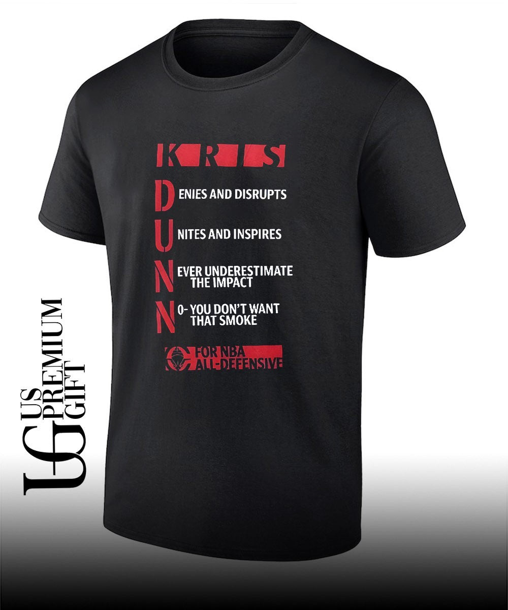 Kris Dunn for NBA All Defensive shirt