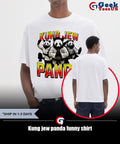 Kung jew panda funny shirt