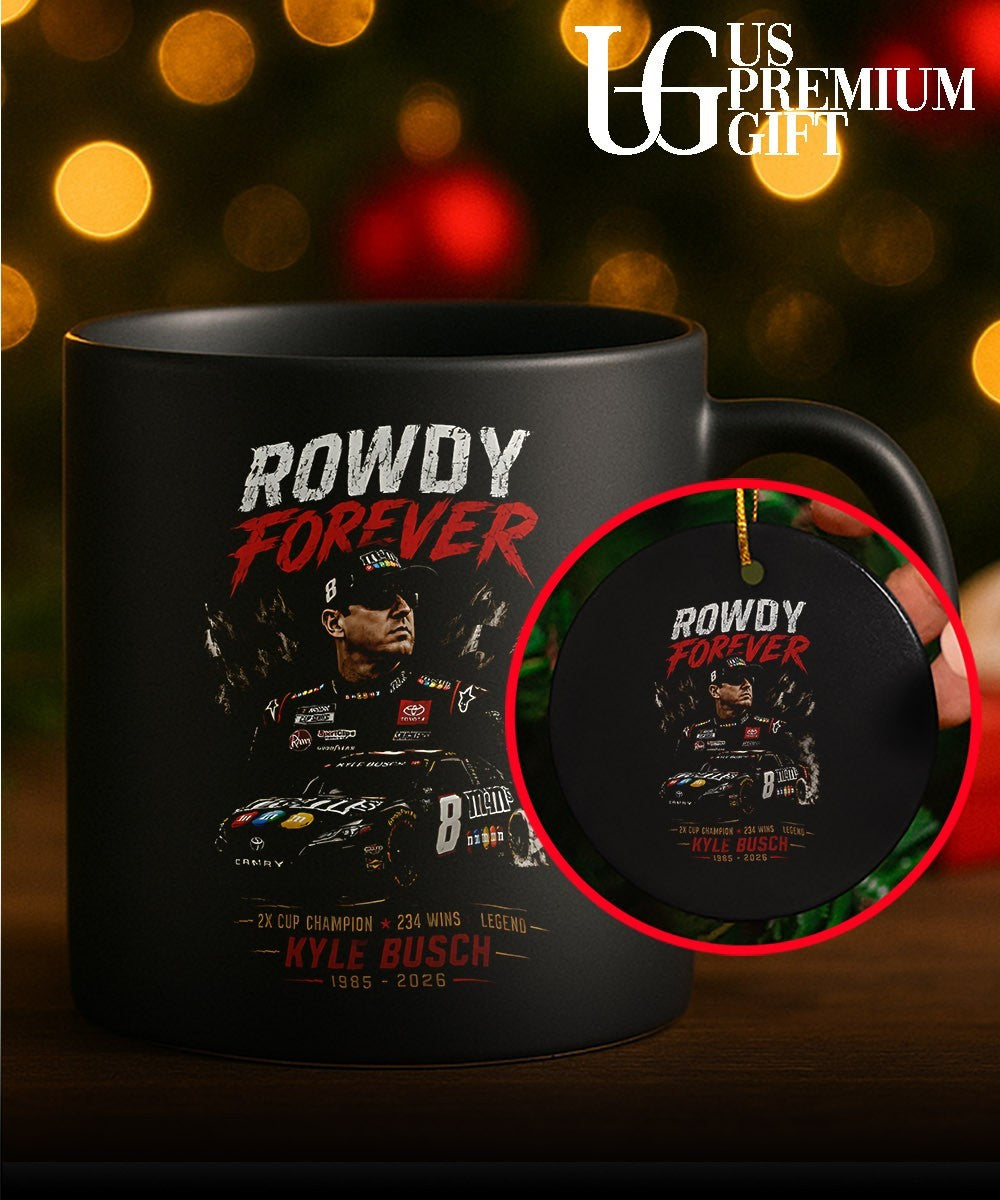 Kyle Busch 1985-2026 Rowdy forever shirt