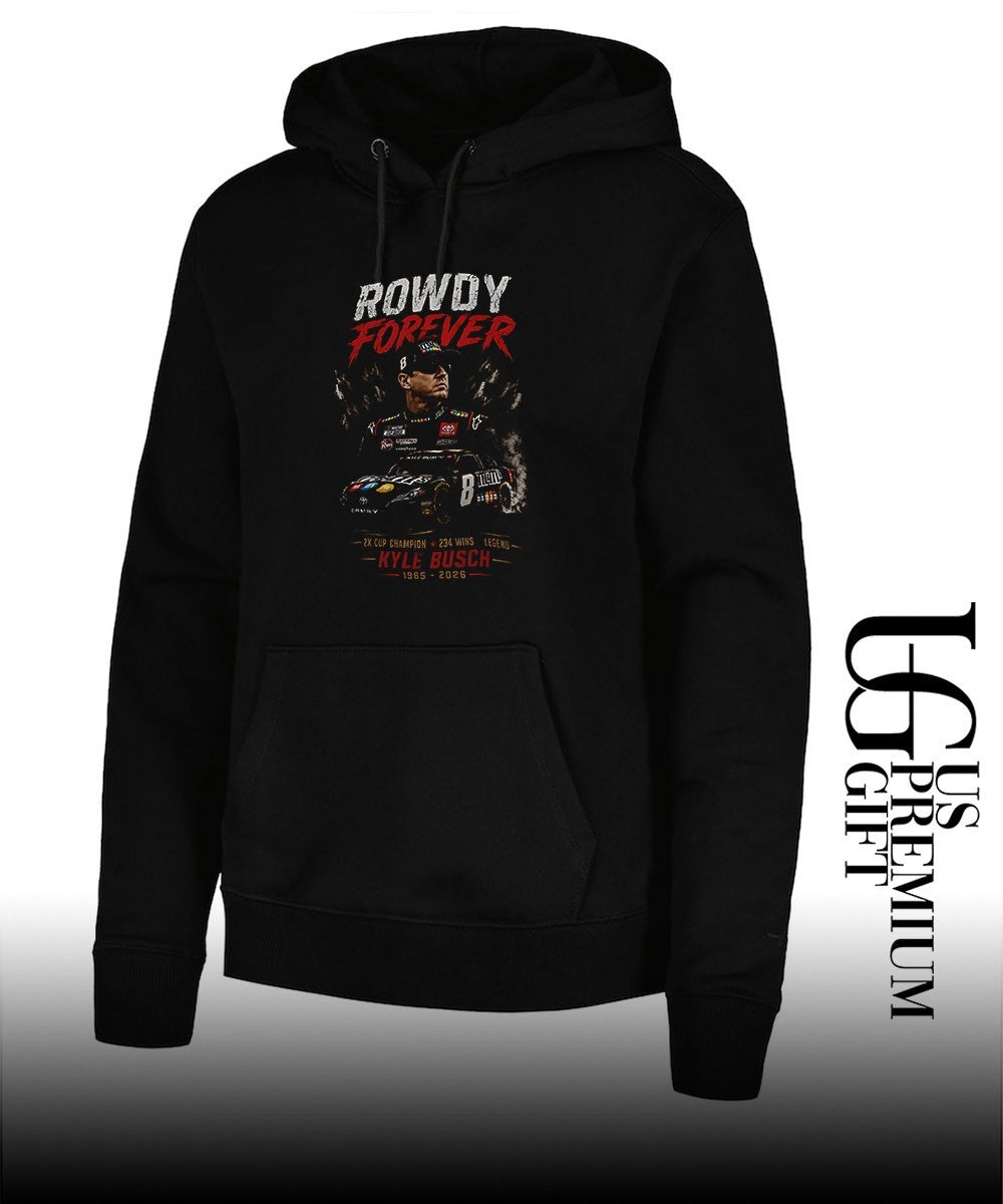 Kyle Busch 1985-2026 Rowdy forever shirt