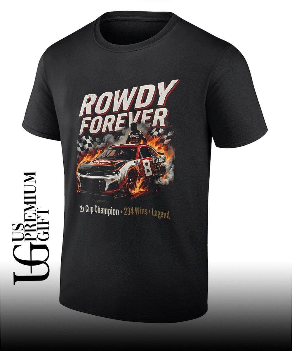 Kyle Busch rowdy forever 2X Cup Champion 234 Wins Legend shirt