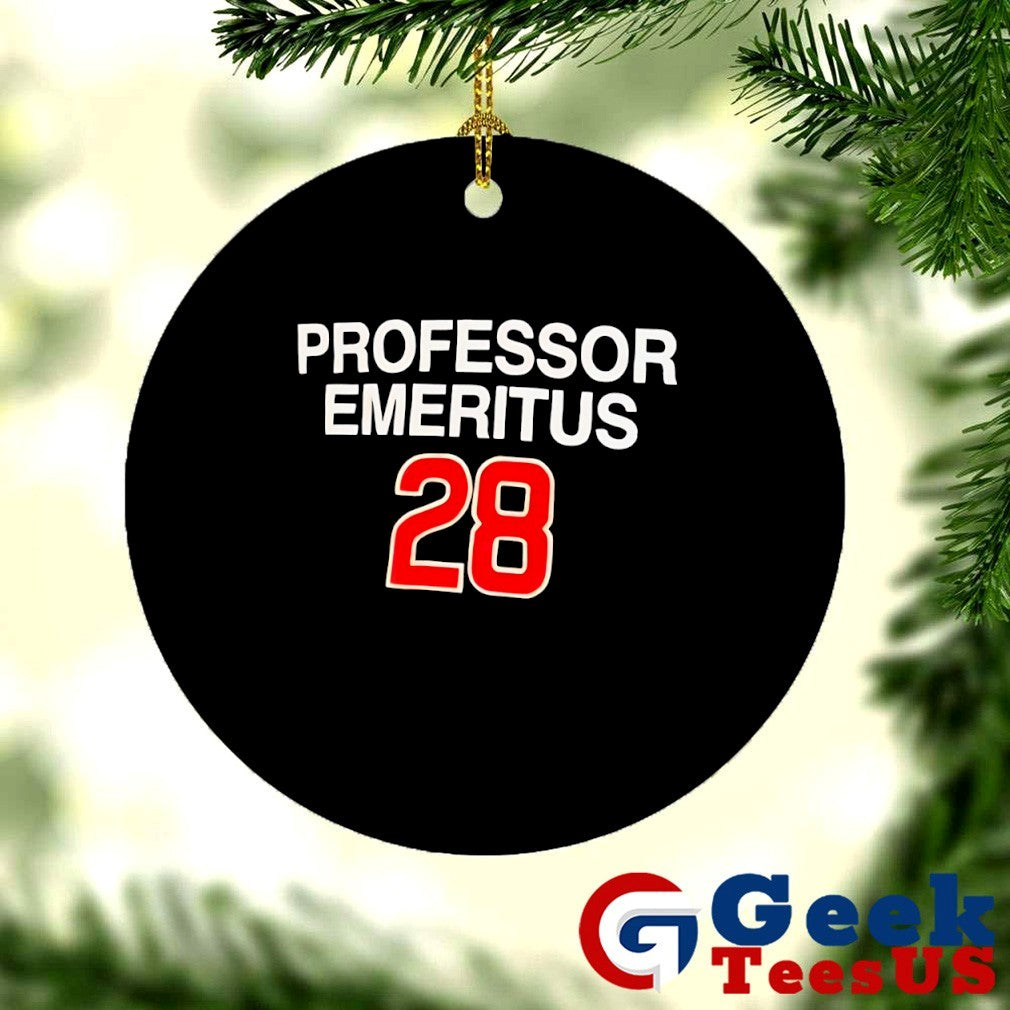 Kyle Hendricks 28 Chicago Cubs professor emeritus shirt