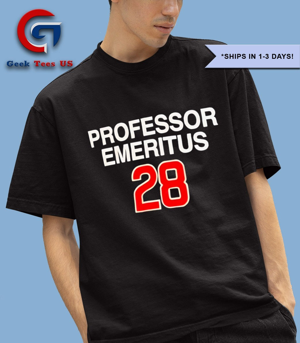 Kyle Hendricks 28 Chicago Cubs professor emeritus shirt